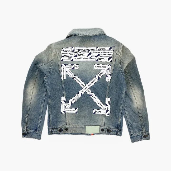 Off-White Off-White Arrow Denim Jacket for Men 0079 Size US M / EU 48-50 / 2 - 3 Thumbnail