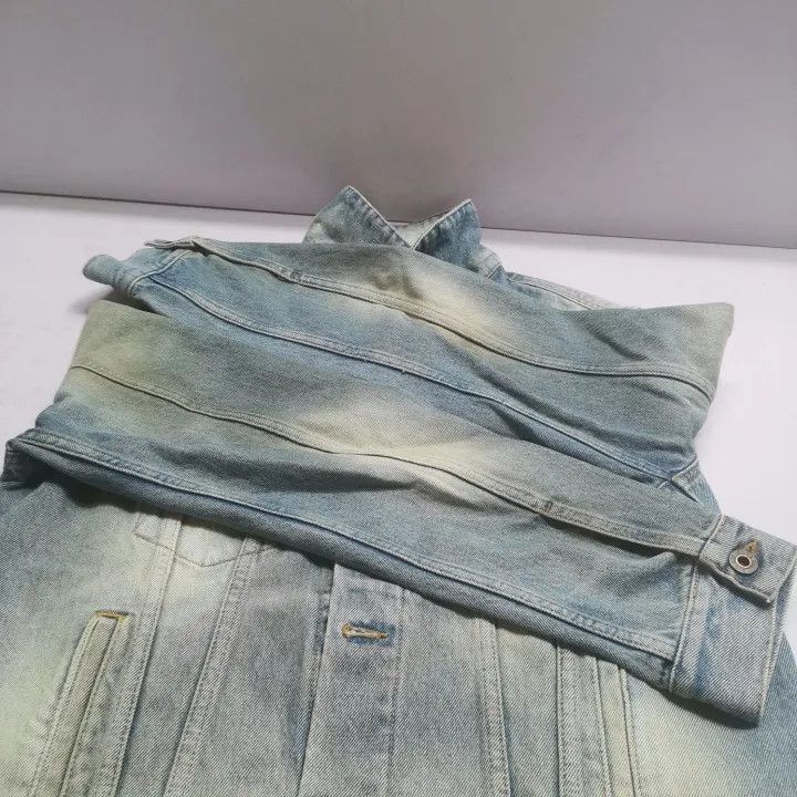 Off-White Off-White Arrow Denim Jacket for Men 0079 Size US M / EU 48-50 / 2 - 11 Thumbnail