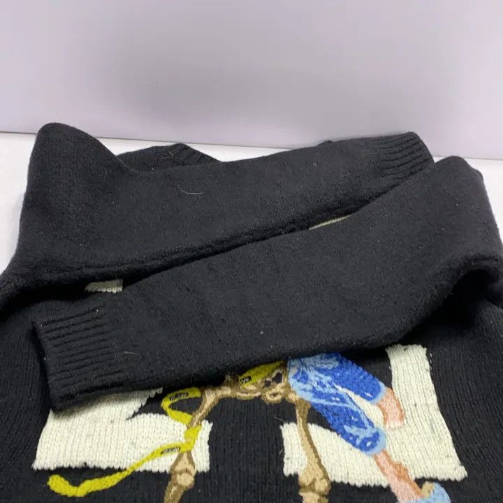 Off-White OFF-WHITE Black and Yellow Sweater for Men 0079 Size US L / EU 52-54 / 3 - 13 Thumbnail