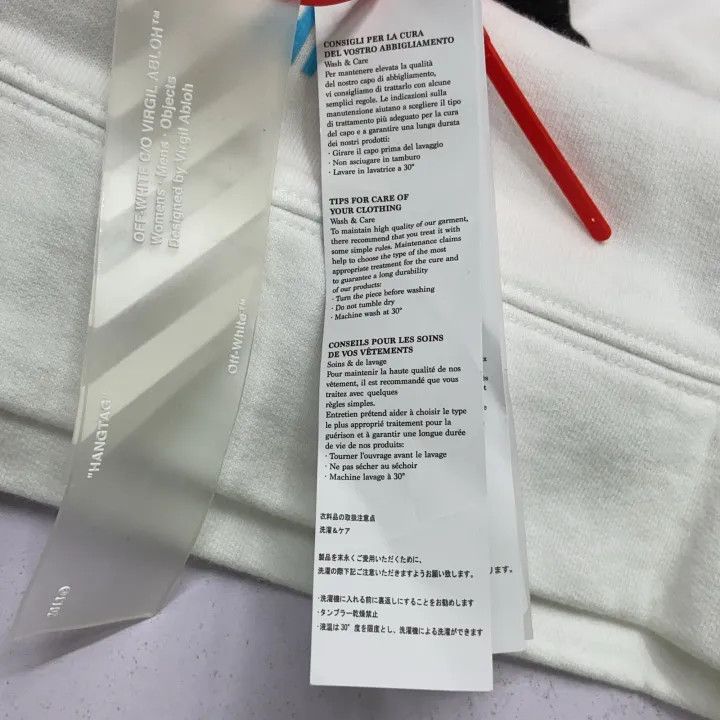 Off-White OFF-WHITE Marilyn Monroe Hoodie - White 0079 Size US XXS / EU 40 - 6 Thumbnail
