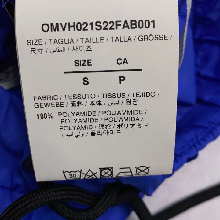 Off-White Off-White Blue Drawstring Casual Shorts 0079 Size US 26 / EU 42 - 3 Thumbnail