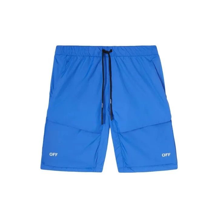 Off-White Off-White Blue Drawstring Casual Shorts 0079 Size US 26 / EU 42 - 2 Thumbnail