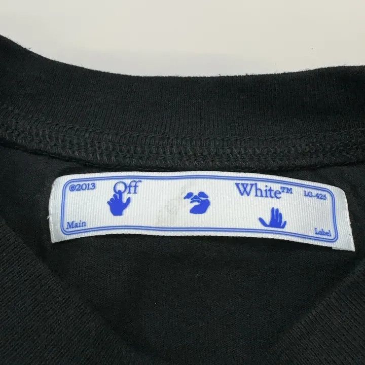 Off-White OFF-WHITE Large Logo Short Sleeve T-Shirt 0079 Size US XS / EU 42 / 0 - 4 Thumbnail