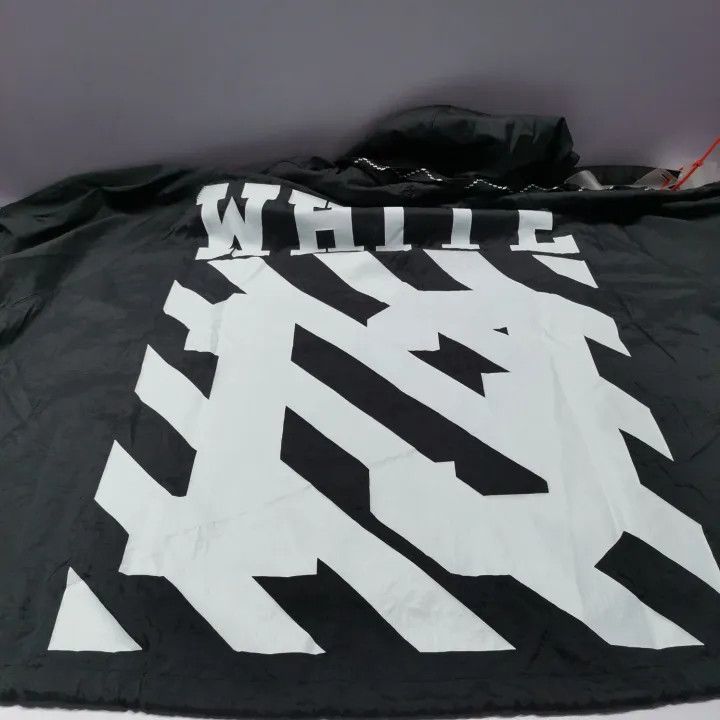 Off-White Off-White Black Hooded Pullover Jacket 0079 Size US XXS / EU 40 - 11 Thumbnail