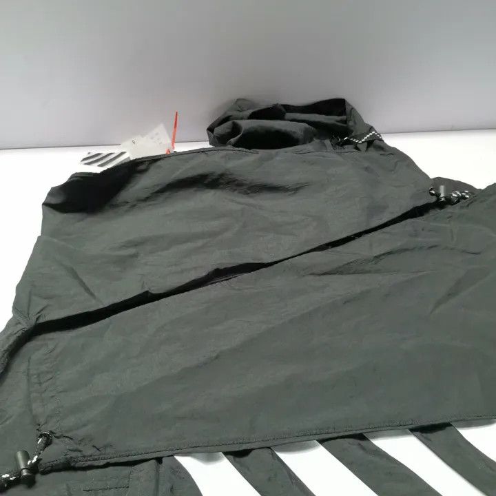 Off-White Off-White Black Hooded Pullover Jacket 0079 Size US XXS / EU 40 - 8 Thumbnail