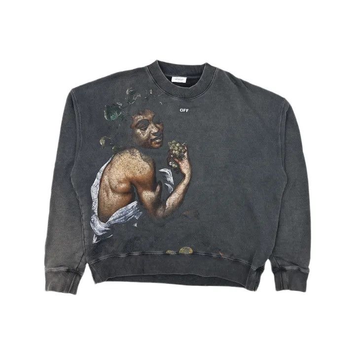 Off-White Off-White FW23 Casual Oversized Sweatshirt 0079 Size US XXL / EU 58 / 5 - 2 Thumbnail