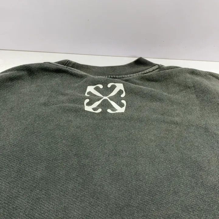 Off-White Off-White FW23 Casual Oversized Sweatshirt 0079 Size US XXL / EU 58 / 5 - 6 Thumbnail