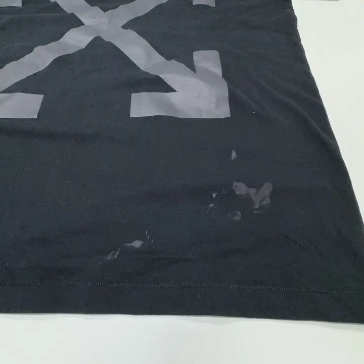 Off-White Off-White Cotton Graphic Print Crew Neck T-Shirt 0079 Size US XL / EU 56 / 4 - 7 Thumbnail
