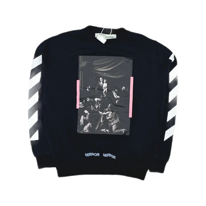 Off-White Off-White Graphic Long Sleeve Sweatshirt 0079 Size US M / EU 48-50 / 2 - 2 Thumbnail