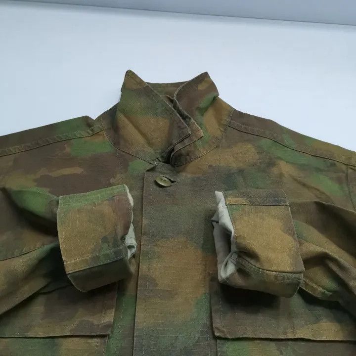 Off-White OFF-WHITE Camouflage Print Button-Up Long Sleeve Shirt 0079 Size US XS / EU 42 / 0 - 12 Thumbnail