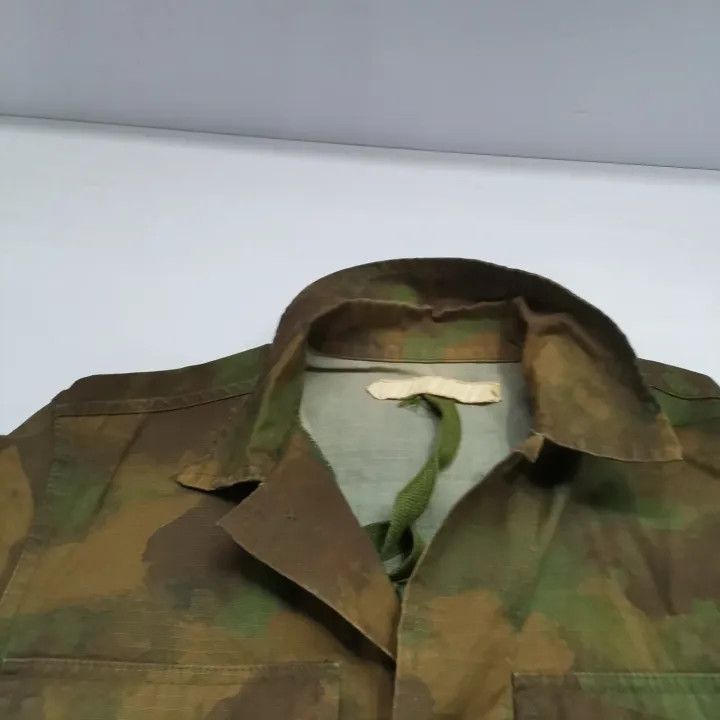 Off-White OFF-WHITE Camouflage Print Button-Up Long Sleeve Shirt 0079 Size US XS / EU 42 / 0 - 8 Thumbnail