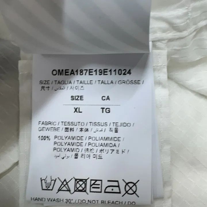 Off-White Off-White Hooded Windbreaker Jacket for Men 0079 Size US XL / EU 56 / 4 - 3 Thumbnail