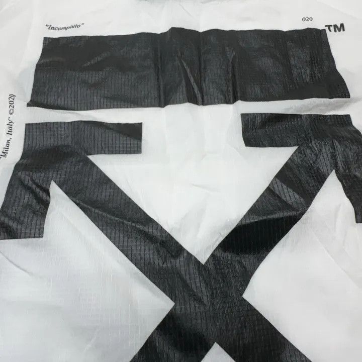 Off-White Off-White Hooded Windbreaker Jacket for Men 0079 Size US XL / EU 56 / 4 - 4 Thumbnail