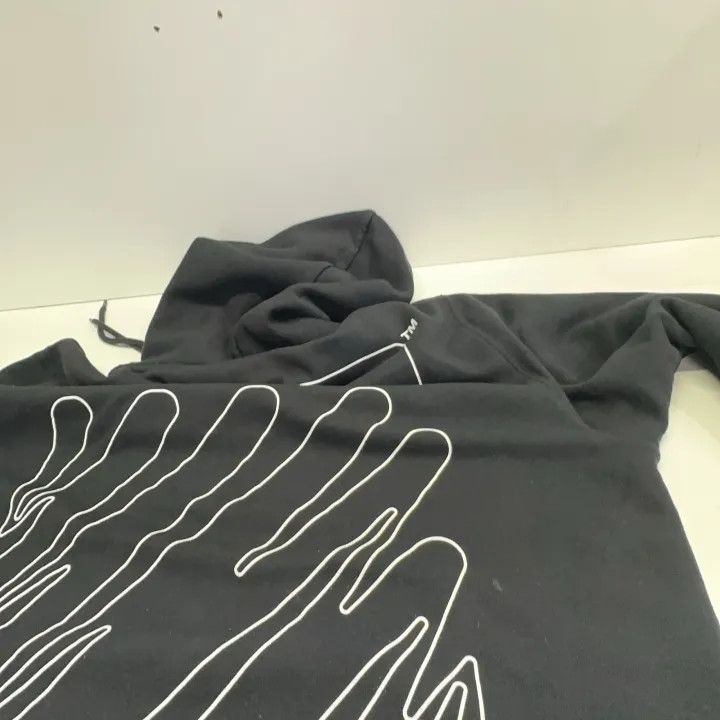 Off-White Off-White Black Long Sleeve Hooded Sweatshirt 0079 Size US XL / EU 56 / 4 - 12 Thumbnail