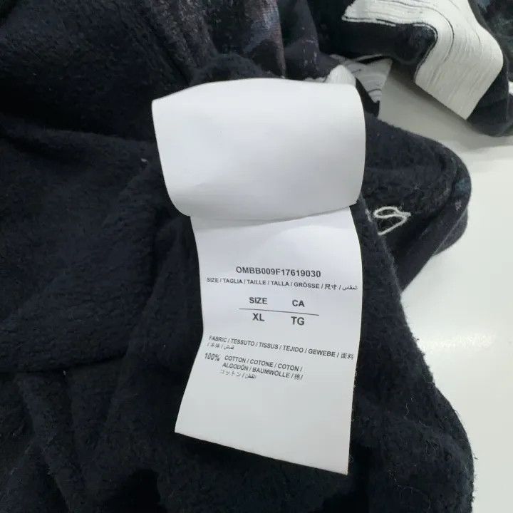 Off-White Off-White Black Graphic Hooded Sweatshirt 0079 Size US XL / EU 56 / 4 - 4 Thumbnail