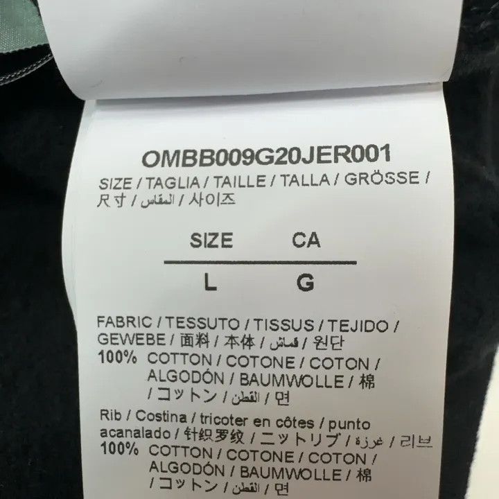 Off-White Off-White Black Hooded Sweatshirt with Patches 0079 Size US L / EU 52-54 / 3 - 3 Thumbnail