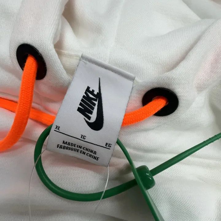 Off-White Off-White x Nike Oversized Logo Hoodie 0079 Size US XL / EU 56 / 4 - 2 Thumbnail