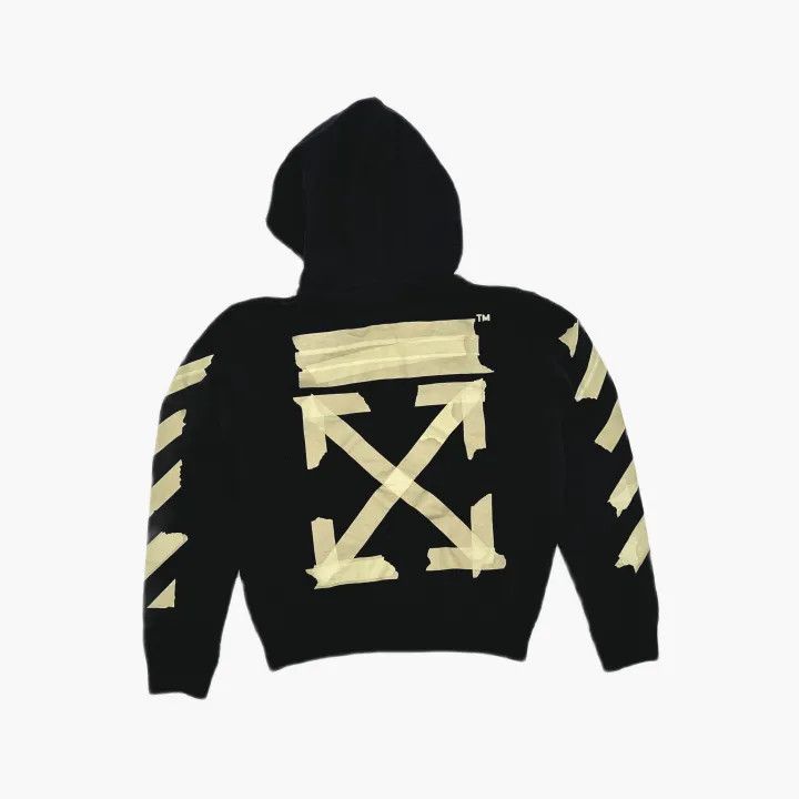 Off-White Off-White Black Arrow Hoodie for Men 0079 Size US L / EU 52-54 / 3 - 3 Thumbnail