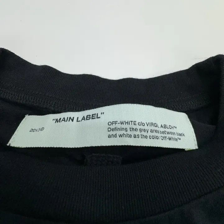 Off-White Off-White Black Graphic Short Sleeve T-Shirt 0079 Size US XS / EU 42 / 0 - 2 Thumbnail