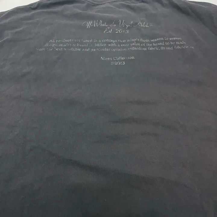 Off-White Off-White SS24 Oil Painting Logo Short Sleeve Tee 0079 Size US XXL / EU 58 / 5 - 4 Thumbnail