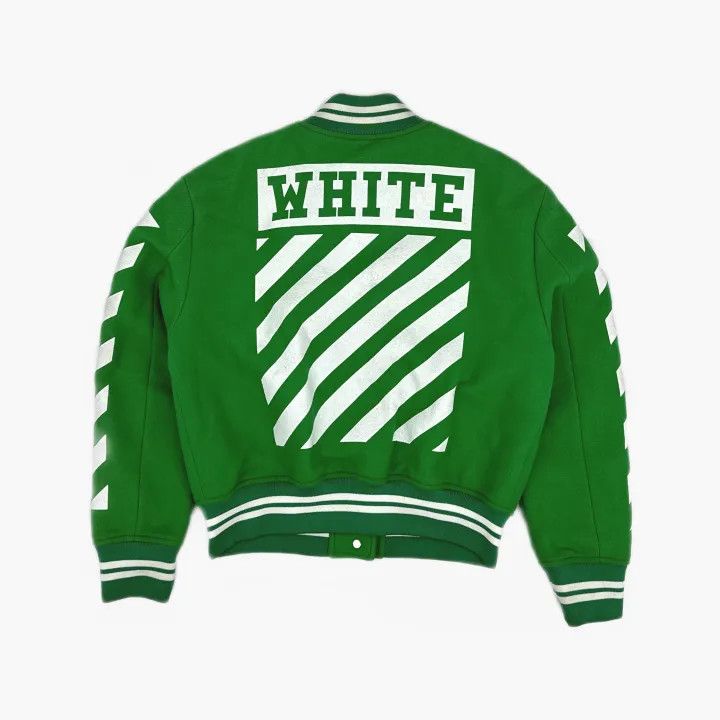 Off-White Off-White Green Long Sleeve Casual Jacket 0079 Size US S / EU 44-46 / 1 - 3 Thumbnail
