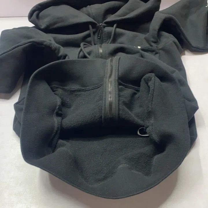 Off-White Off-White Black Logo Zip Hoodie for Men 0079 Size US L / EU 52-54 / 3 - 13 Thumbnail