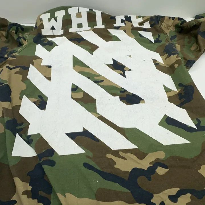 Off-White Off-White Camouflage Jacket with Dual Sleeves 0079 Size US L / EU 52-54 / 3 - 4 Thumbnail