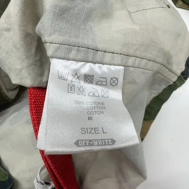 Off-White Off-White Camouflage Jacket with Dual Sleeves 0079 Size US L / EU 52-54 / 3 - 3 Thumbnail