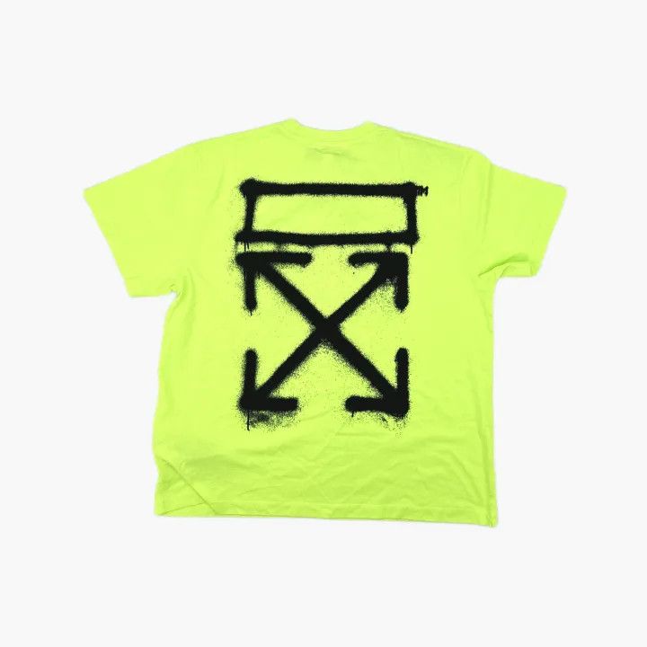 Off-White OFF-WHITE Virgil Abloh Spray Paint Graphic T-Shirt 0079 Size US M / EU 48-50 / 2 - 3 Thumbnail