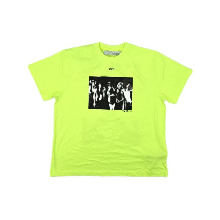 Off-White OFF-WHITE Virgil Abloh Spray Paint Graphic T-Shirt 0079 Size US M / EU 48-50 / 2 - 2 Thumbnail