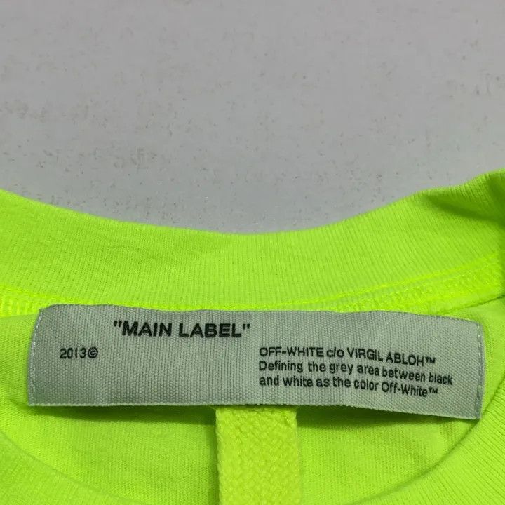 Off-White OFF-WHITE Virgil Abloh Spray Paint Graphic T-Shirt 0079 Size US M / EU 48-50 / 2 - 4 Thumbnail