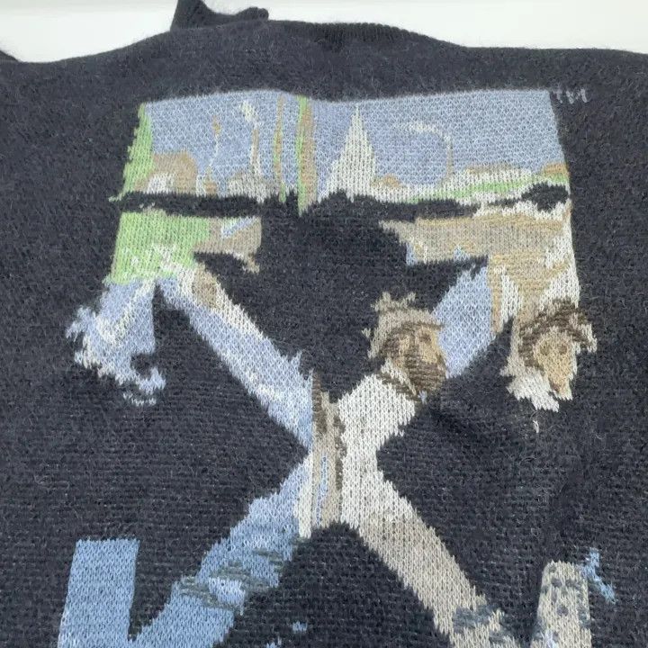 Off-White OFF-WHITE Arrows Knit Sweater in Black 0079 Size US M / EU 48-50 / 2 - 5 Thumbnail