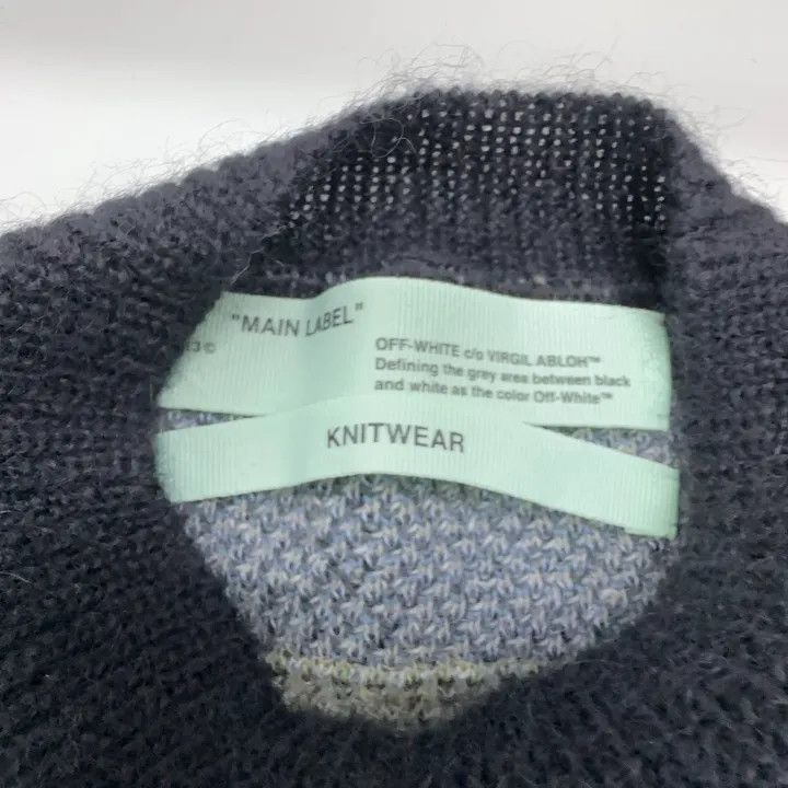 Off-White OFF-WHITE Arrows Knit Sweater in Black 0079 Size US M / EU 48-50 / 2 - 4 Thumbnail
