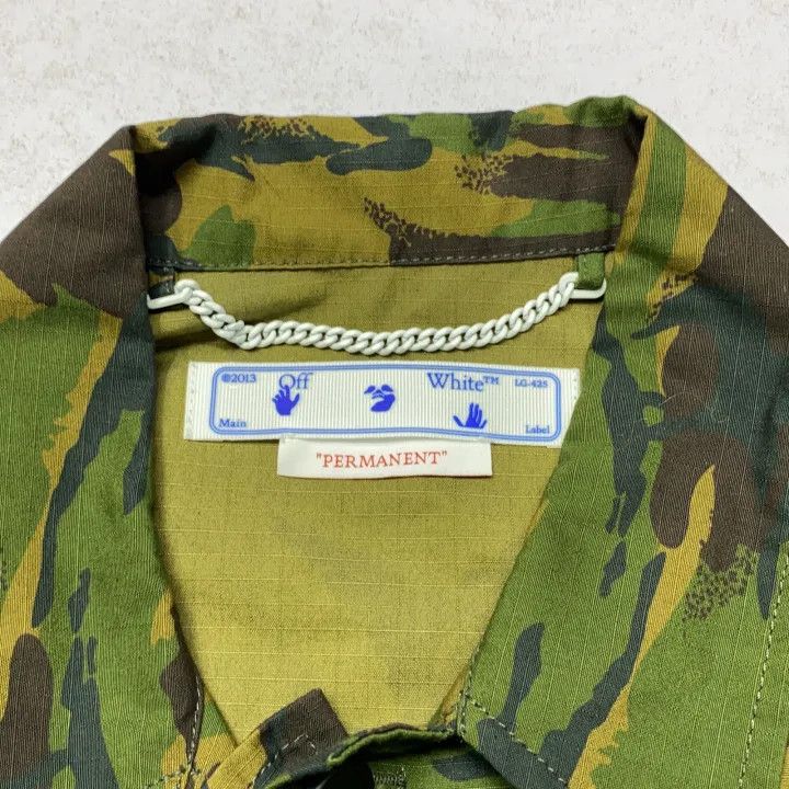 Off-White Off-White FW22 VirgilaBloh Camo Jacket 0079 Size US XS / EU 42 / 0 - 4 Thumbnail