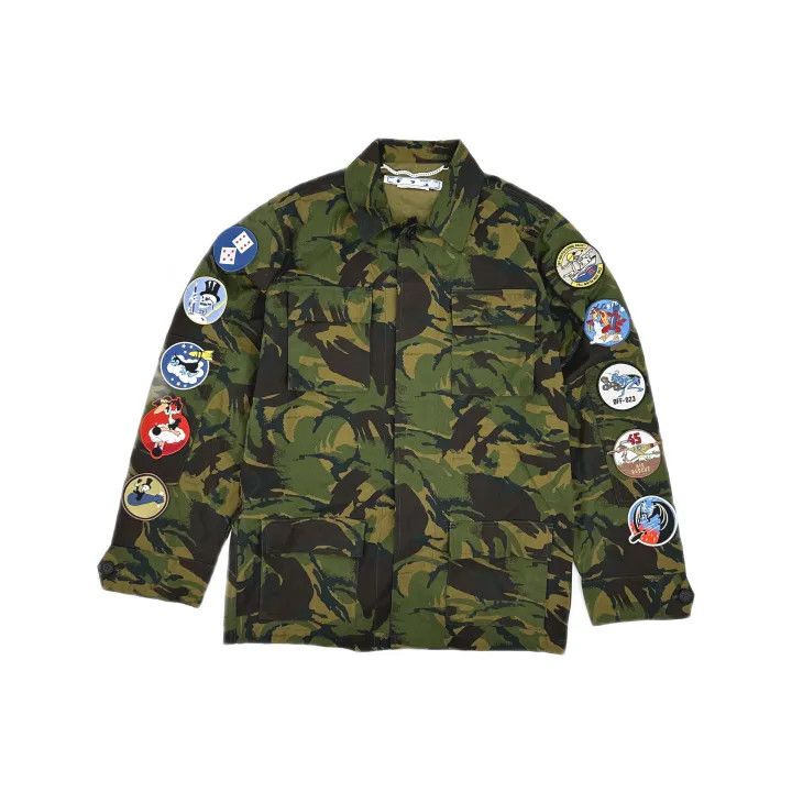 Off-White Off-White FW22 VirgilaBloh Camo Jacket 0079 Size US XS / EU 42 / 0 - 2 Thumbnail
