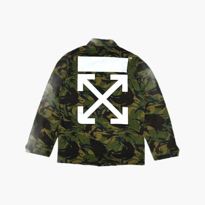 Off-White Off-White FW22 VirgilaBloh Camo Jacket 0079 Size US XS / EU 42 / 0 - 3 Thumbnail