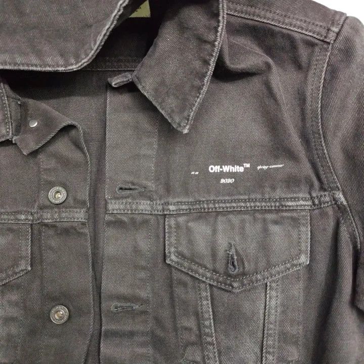 Off-White Off-White Classic Arrow Denim Jacket 0079 Size US M / EU 48-50 / 2 - 8 Thumbnail