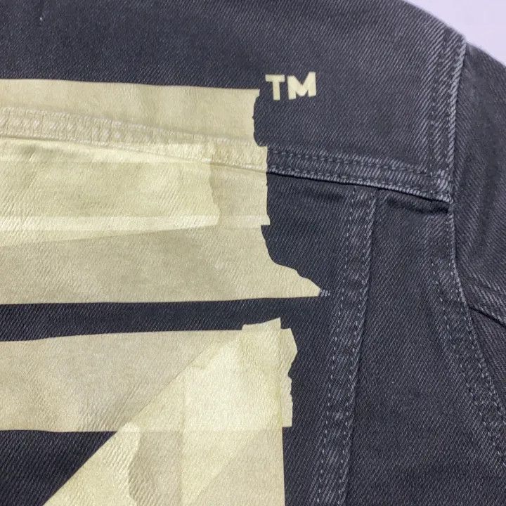 Off-White Off-White Classic Arrow Denim Jacket 0079 Size US M / EU 48-50 / 2 - 7 Thumbnail