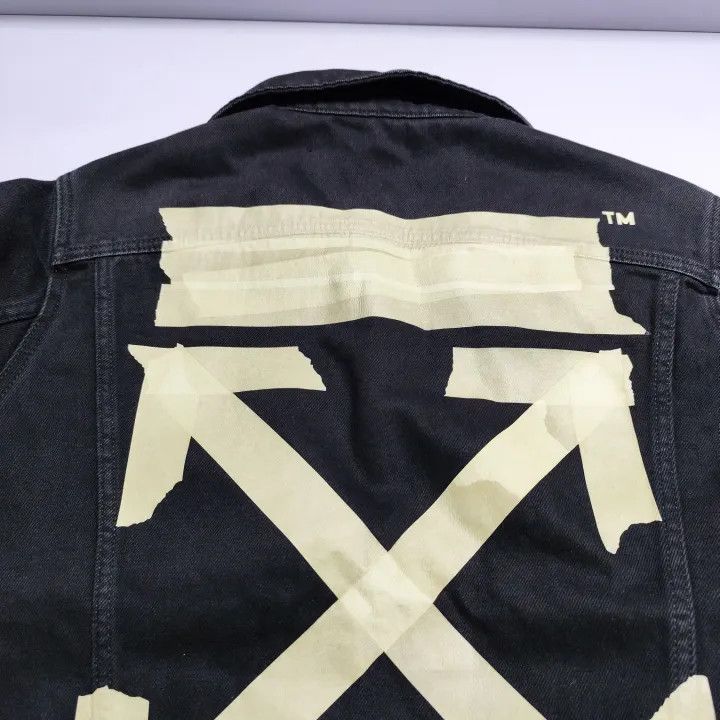 Off-White Off-White Classic Arrow Denim Jacket 0079 Size US M / EU 48-50 / 2 - 6 Thumbnail