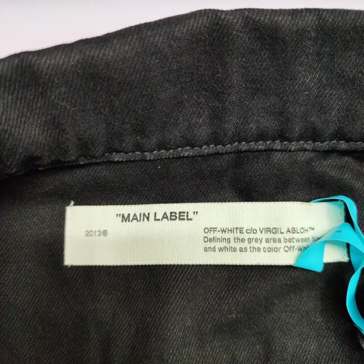 Off-White Off-White Classic Arrow Denim Jacket 0079 Size US M / EU 48-50 / 2 - 3 Thumbnail