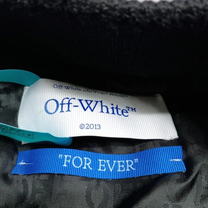 Off-White Black Letter Graphic Long Sleeve Jacket 0079