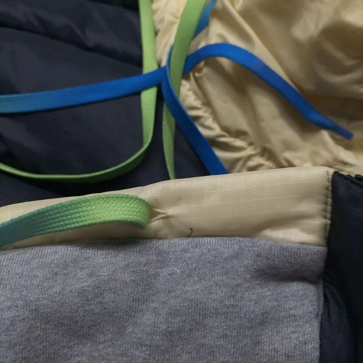 Off-White OFF-WHITE Zipped Puffer Jacket in Dark Blue 0079 Size US M / EU 48-50 / 2 - 7 Thumbnail