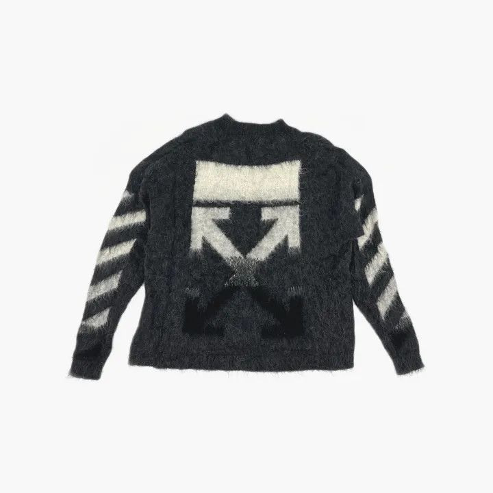 Off-White Off-White Cozy Knit Sweater with Stripes 0079 Size US S / EU 44-46 / 1 - 3 Thumbnail