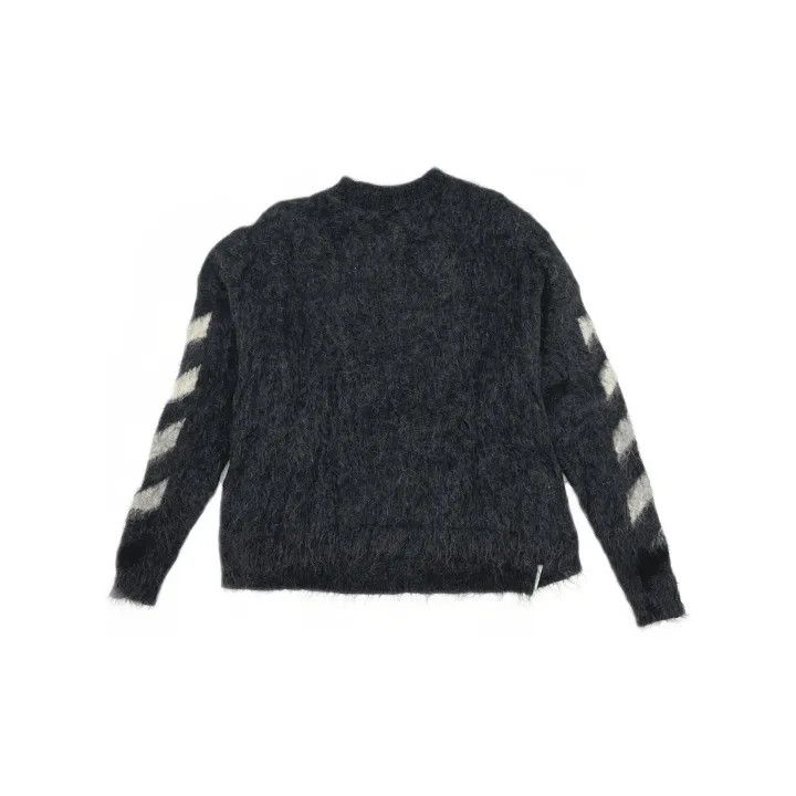 Off-White Off-White Cozy Knit Sweater with Stripes 0079 Size US S / EU 44-46 / 1 - 2 Thumbnail