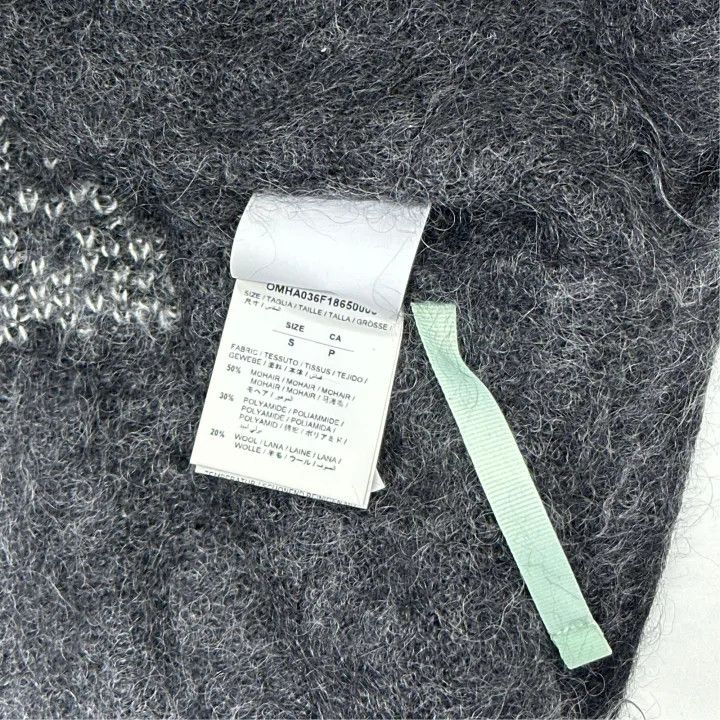 Off-White Off-White Cozy Knit Sweater with Stripes 0079 Size US S / EU 44-46 / 1 - 5 Thumbnail