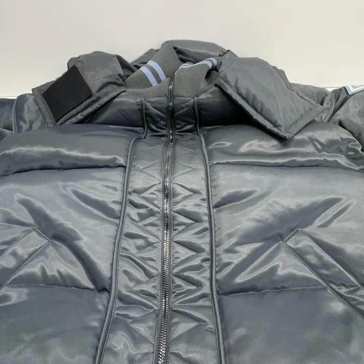 Off-White OFF-WHITE Casual Solid Color Zip Jacket 0079 Size US M / EU 48-50 / 2 - 9 Thumbnail