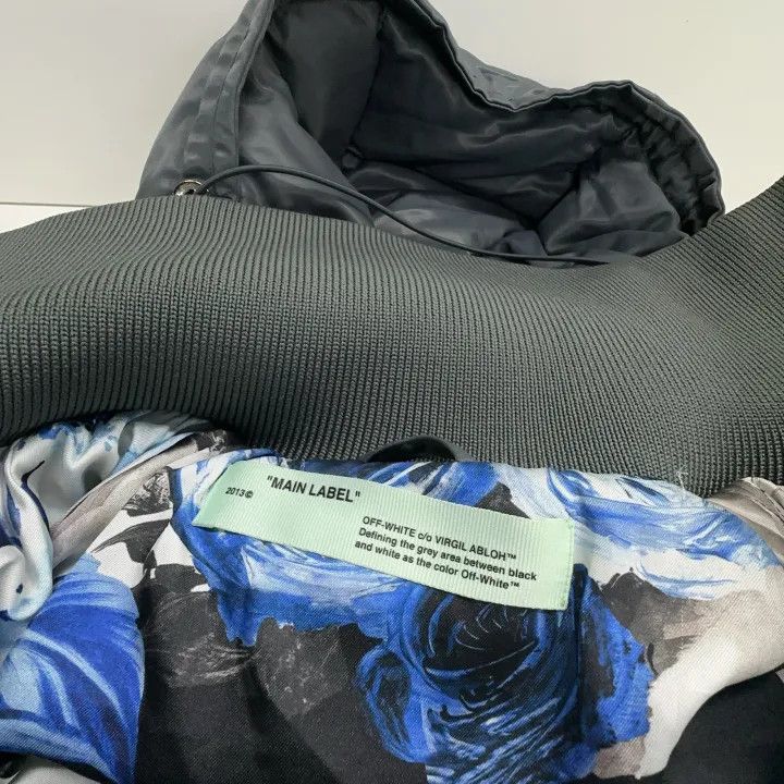 Off-White OFF-WHITE Casual Solid Color Zip Jacket 0079 Size US M / EU 48-50 / 2 - 5 Thumbnail
