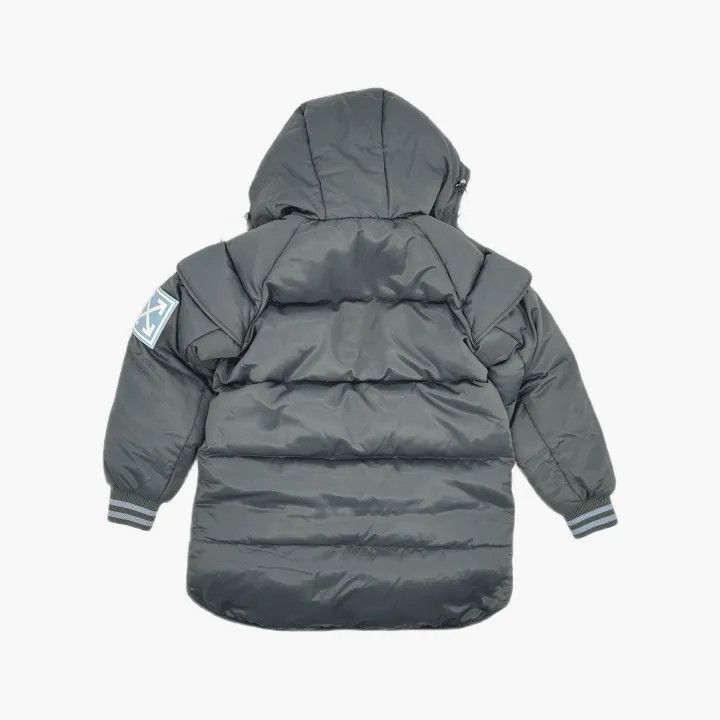 Off-White OFF-WHITE Casual Solid Color Zip Jacket 0079 Size US M / EU 48-50 / 2 - 3 Thumbnail