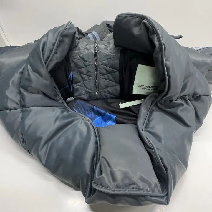 Off-White OFF-WHITE Casual Solid Color Zip Jacket 0079 Size US M / EU 48-50 / 2 - 10 Thumbnail