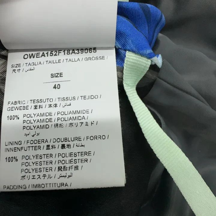 Off-White OFF-WHITE Casual Solid Color Zip Jacket 0079 Size US M / EU 48-50 / 2 - 4 Thumbnail